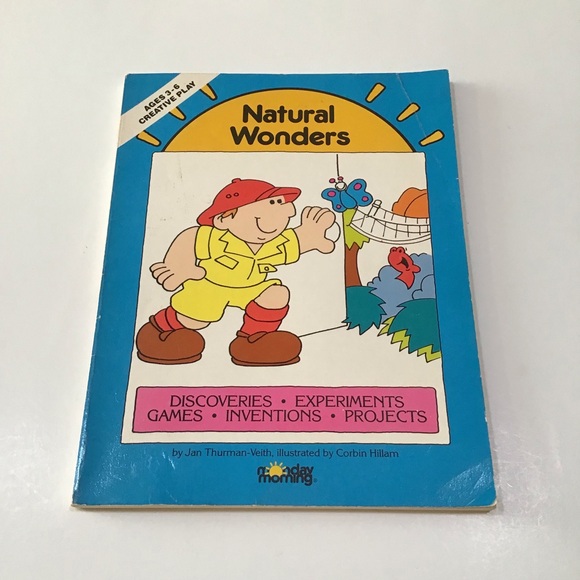 Natural Wonders Jan Thurman-Veith PB Ages 3-6 Creative Play 1986 Monday Morning - Picture 2 of 12